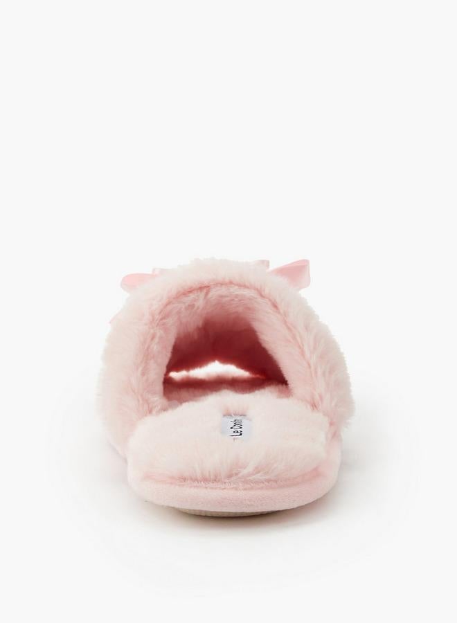 Le Confort Women Faux Fur Bedroom Slippers - Image 5